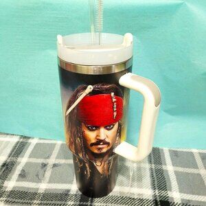 Custome Luxury Pirate 40oz Tumbler-ONLY 1 Available